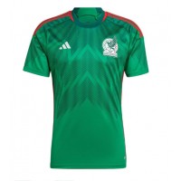 Camisa de Futebol México Equipamento Principal Mundo 2022 Manga Curta